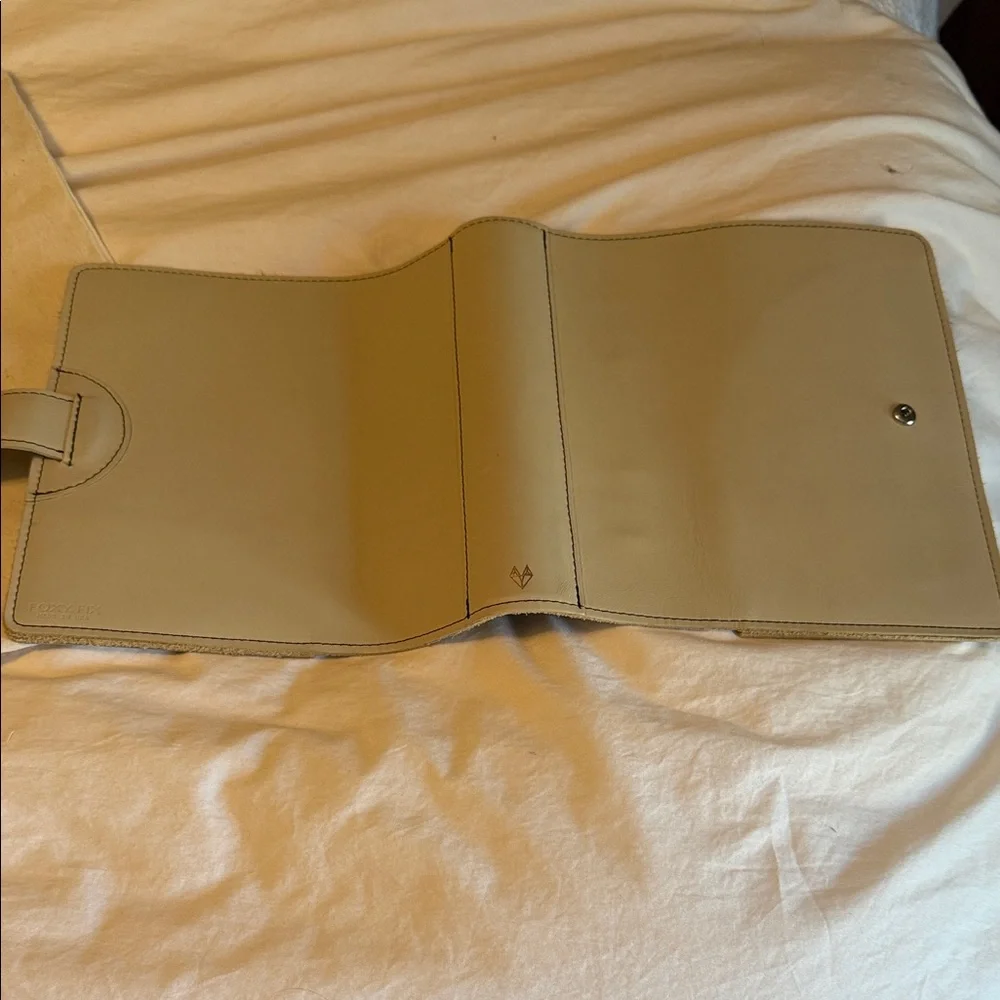 Fox Fix Leather Planner Cover  - A5 rings
